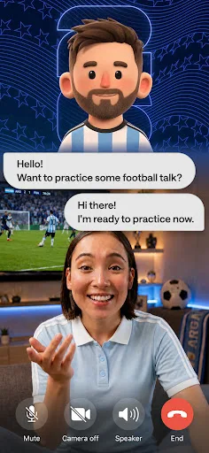 LunaSpeak: AI Speaking Coach Android app screenshot 1