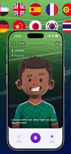 LunaSpeak: AI Speaking Coach Android app screenshot 2