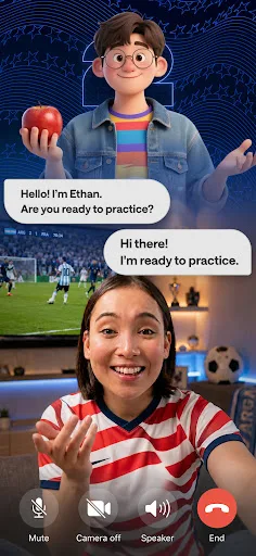 SpeakUp AI - Language Learning Android app screenshot 1
