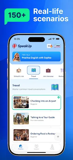 SpeakUp AI - Language Learning Android app screenshot 4