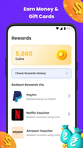 mGamer – Earn Money, Gift Card Android app screenshot 2