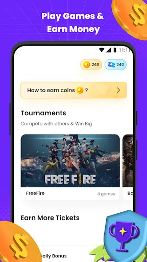 mGamer – Earn Money, Gift Card Android app screenshot 3