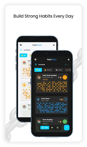 Habit Tracker - Habit Chain Android app screenshot 1