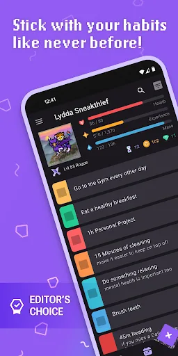 Habitica: Gamify Your Tasks Android app screenshot 1