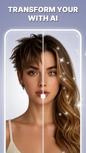 Hairisi: AI Hairstyle Try on Android app screenshot 1