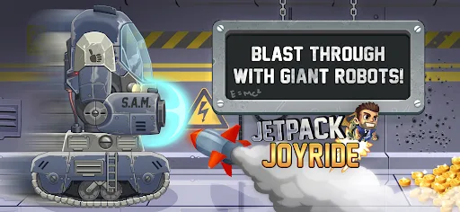 Jetpack Joyride Android app screenshot 1