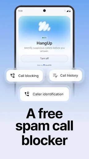 HangUp: A spam call blocker Android app screenshot 2