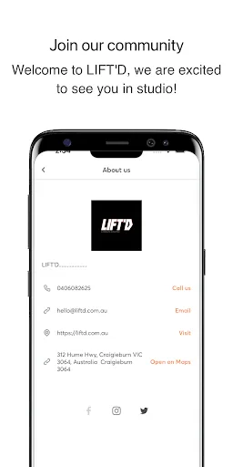 LIFT'D Android app screenshot 3
