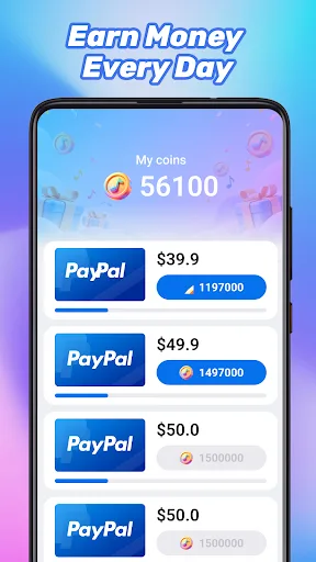 Happy Tunes - Earn & Play Android app screenshot 2