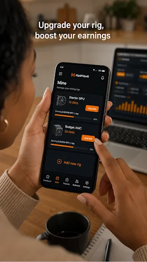 Bitcoin Mining-Cloud BTC Miner Android app screenshot 4
