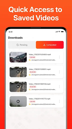 HD Video Downloader: MediaSave Android app screenshot 2
