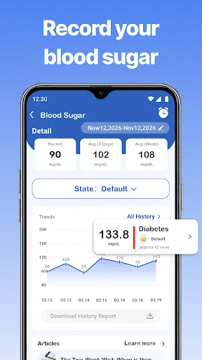 Blood Pressure: BP Tracker Android app screenshot 5