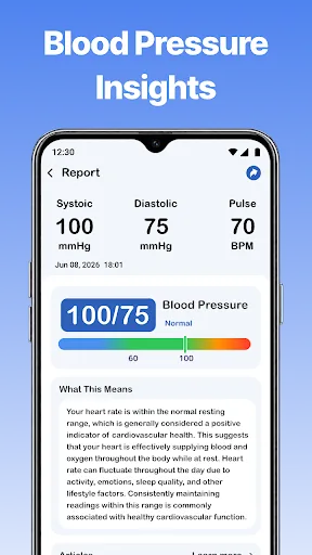 Blood Pressure: BP Tracker Android app screenshot 6