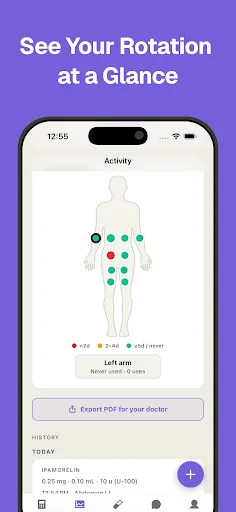 Peptide Calculator & Dosage Android app screenshot 2