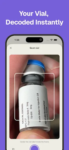 Peptide Calculator & Dosage Android app screenshot 5