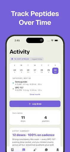 Peptide Calculator & Dosage Android app screenshot 6