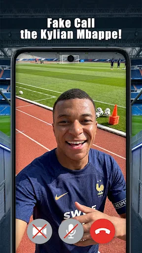 Kylian Mbappe - Fake Call Android app screenshot 1