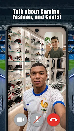 Kylian Mbappe - Fake Call Android app screenshot 2
