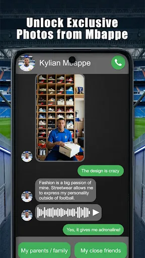 Kylian Mbappe - Fake Call Android app screenshot 3