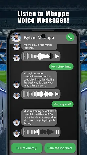 Kylian Mbappe - Fake Call Android app screenshot 4