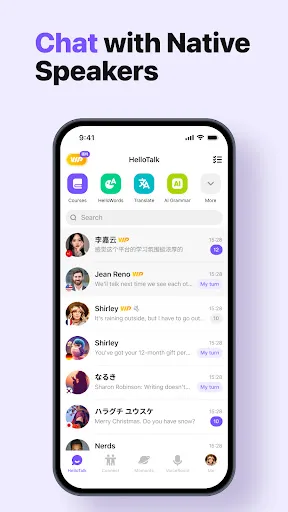 HelloTalk - Learn Languages Android app screenshot 2