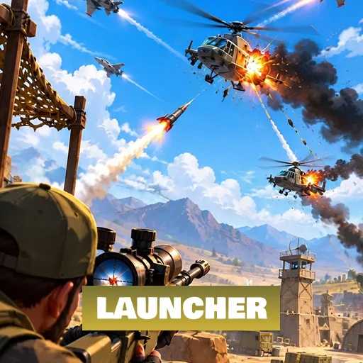 Shooting Skies Launcher Android app icon