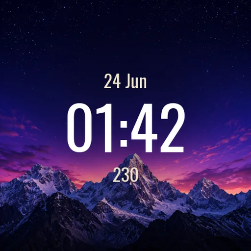 Paysage – Mountain Watch Face Android app icon