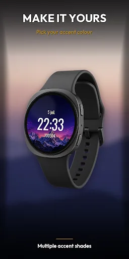 Paysage – Mountain Watch Face Android app screenshot 2