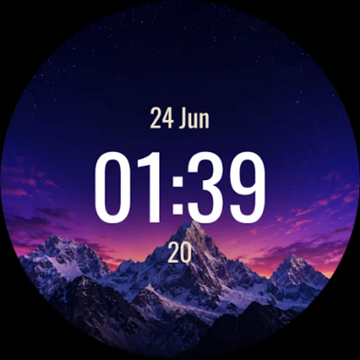 Paysage – Mountain Watch Face Android app screenshot 4
