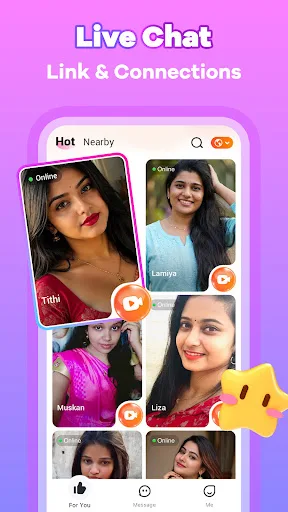 Hiiclub: Lively Video Chat Android app screenshot 1