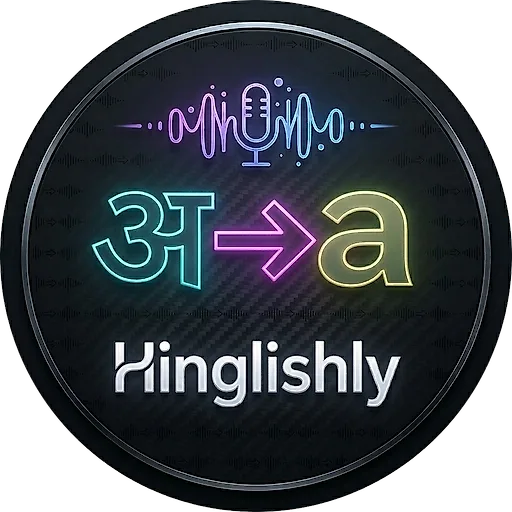 Hinglishly : AI Captions Android app icon