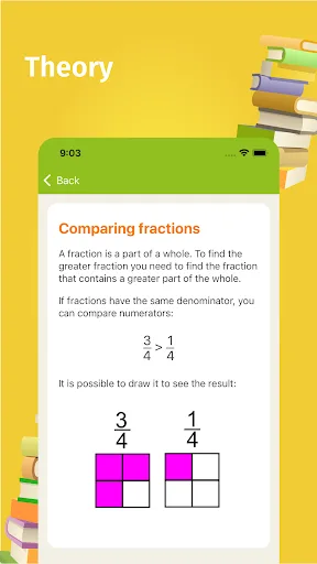 Math Tests: learn mathematics Android app screenshot 5