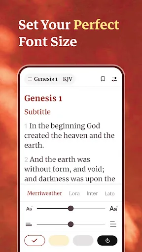 Holy Bible-Large Print Android app screenshot 2