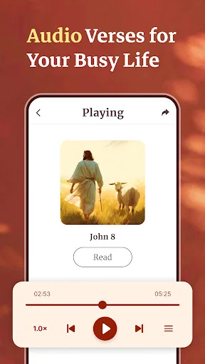 Holy Bible-Large Print Android app screenshot 4