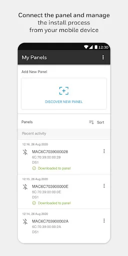Honeywell Device Utility Android app screenshot 1