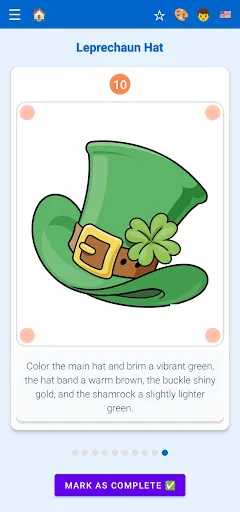 Draw St Patrick's Day Android app screenshot 3