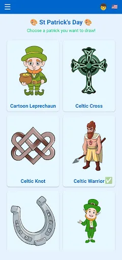Draw St Patrick's Day Android app screenshot 5