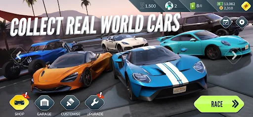 Rebel Racing Android app screenshot 3