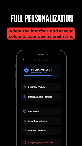 IbronEXO - Secure Notepad Android app screenshot 3
