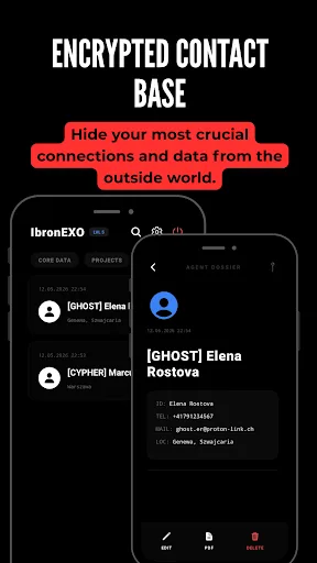 IbronEXO - Secure Notepad Android app screenshot 4