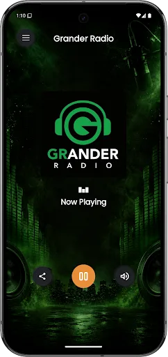 Grander Radio Android app screenshot 2