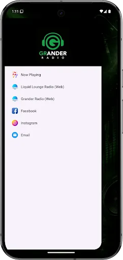 Grander Radio Android app screenshot 3