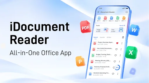 iDocument Reader: PDF/Word Android app screenshot 1