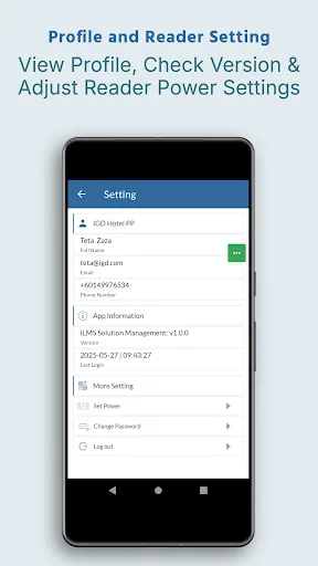 i-LMS CP Reader Android app screenshot 3