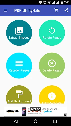 PDF Utility - PDF Tools Split/ Android app screenshot 2