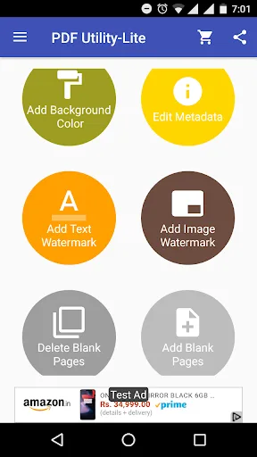 PDF Utility - PDF Tools Split/ Android app screenshot 3
