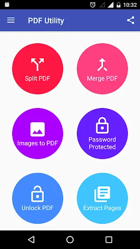 PDF Utility - PDF Tools - PDF Android app screenshot 1
