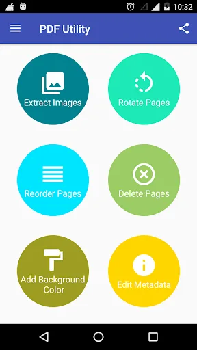 PDF Utility - PDF Tools - PDF Android app screenshot 2