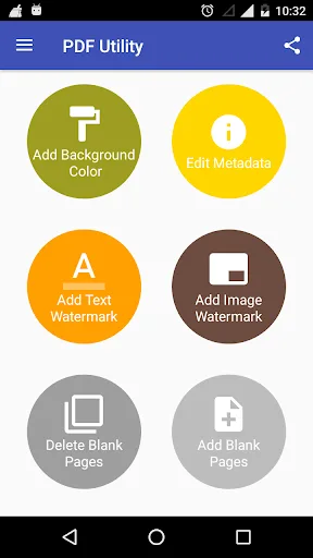 PDF Utility - PDF Tools - PDF Android app screenshot 3