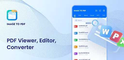 Image to PDF & PDF Reader Android app screenshot 1